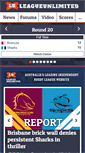 Mobile Screenshot of leagueunlimited.com